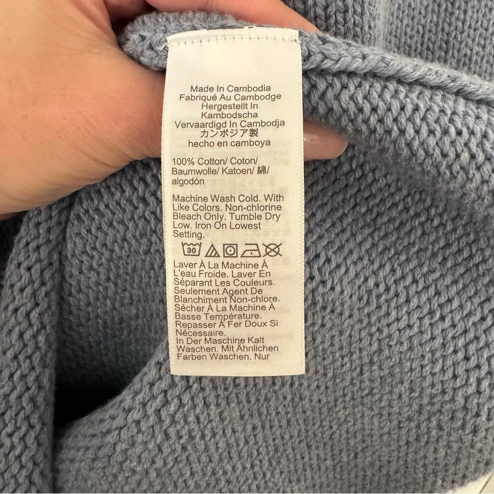 J. Crew Light Blue Turtleneck Sweater - Picture 5 of 5